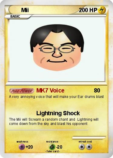 Pokemon Mii