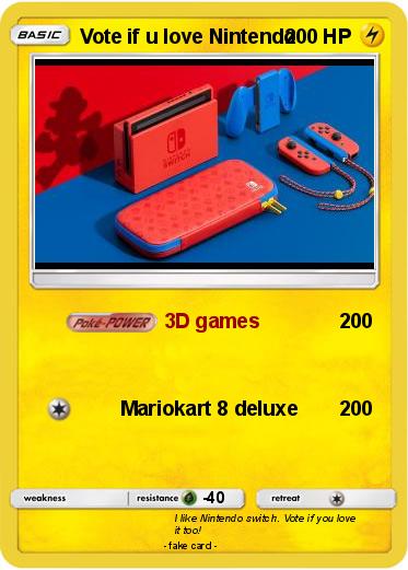 Pokemon Vote if u love Nintendo