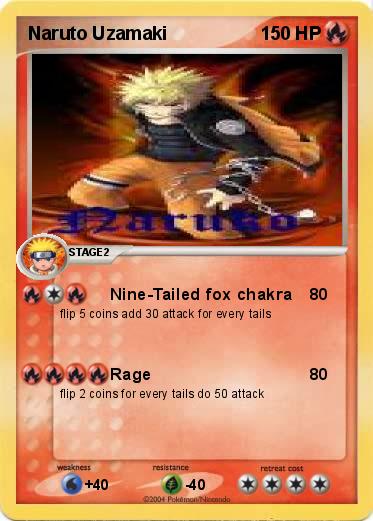 Pokemon Naruto Uzamaki