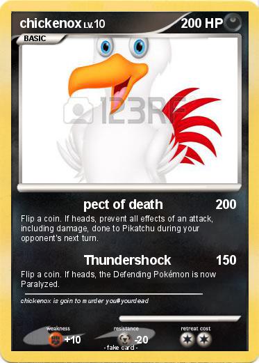 Pokemon chickenox