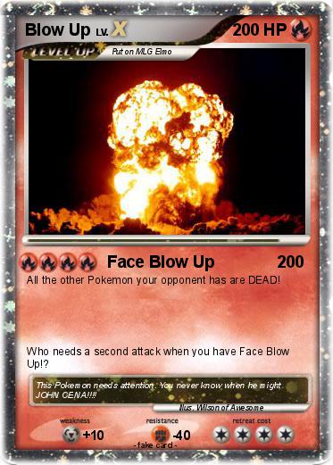 Pokemon Blow Up