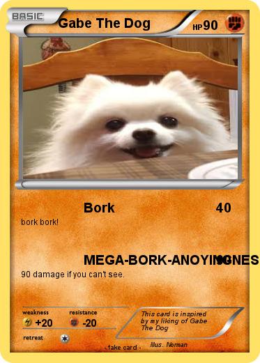 Pokemon Gabe The Dog