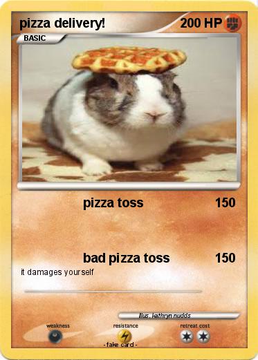 Pokemon pizza delivery!