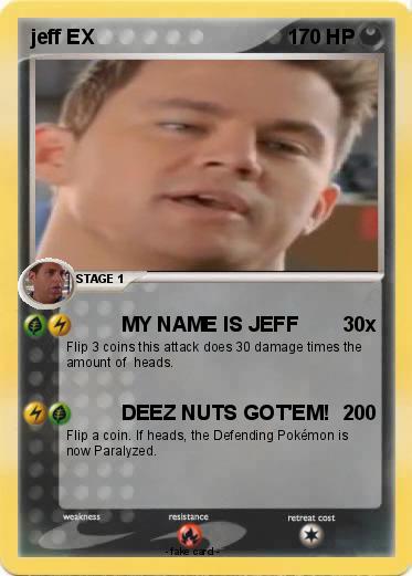 Pokemon jeff EX