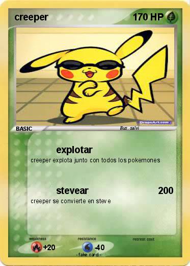 Pokemon creeper