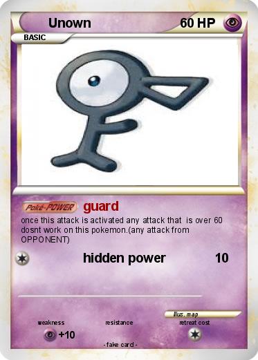 Pokemon Unown