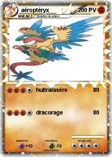 Pokemon aéroptéryx