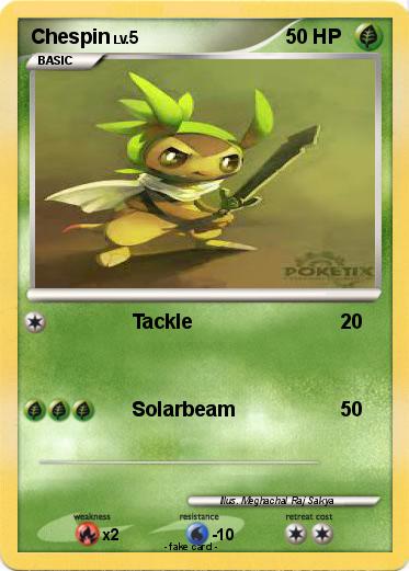 Pokemon Chespin