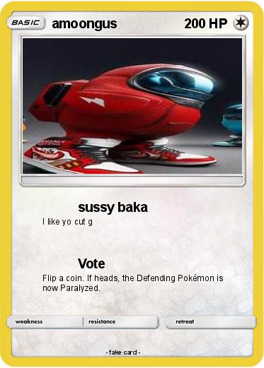 Pokemon amoongus
