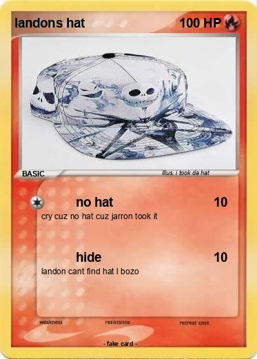 Pokemon landons hat
