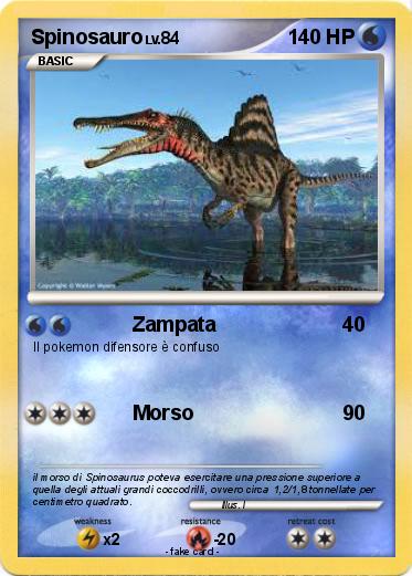 Pokemon Spinosauro
