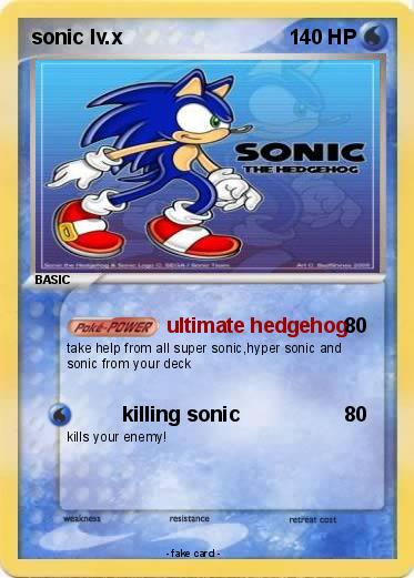 Pokemon sonic lv.x