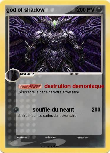 Pokemon god of shadow