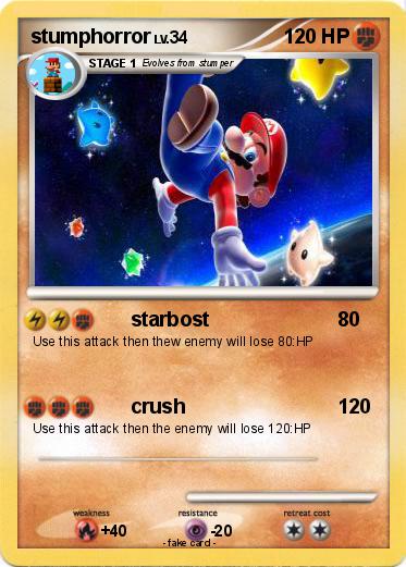 Pokemon stumphorror
