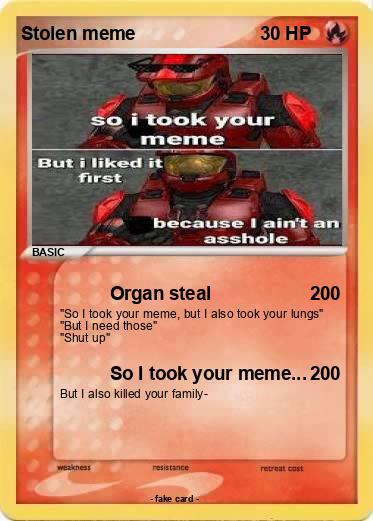 Pokemon Stolen meme