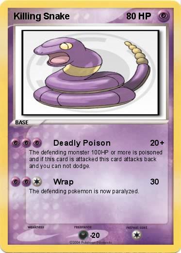 Pokemon Killing Snake