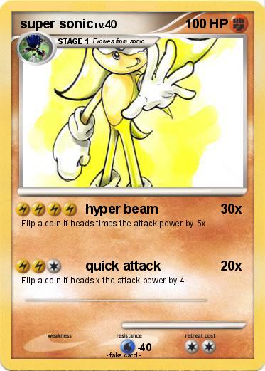 Pokemon super sonic