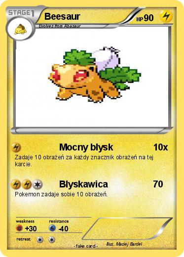 Pokemon Beesaur