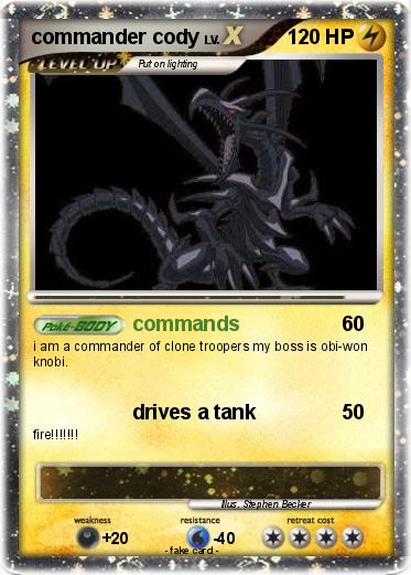 Pokemon commander cody