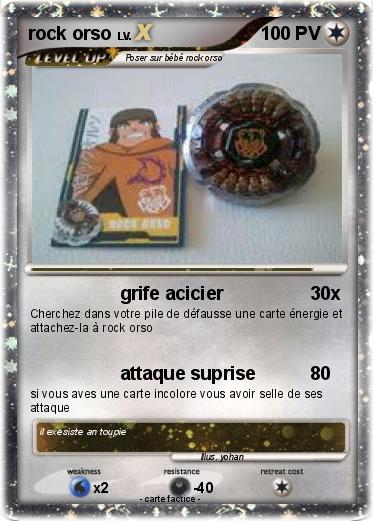 Pokemon rock orso