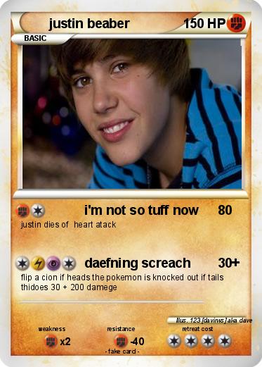 Pokemon justin beaber