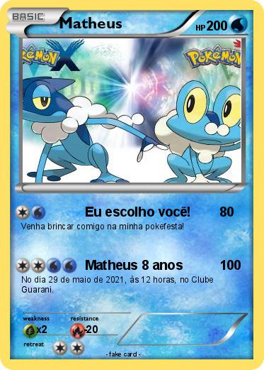 Pokemon Matheus