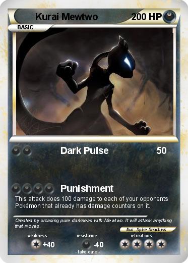 Pokemon Kurai Mewtwo