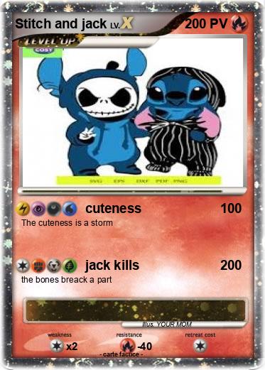Pokemon Stitch and jack