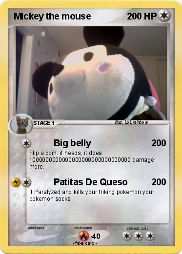 Pokemon Mickey the mouse