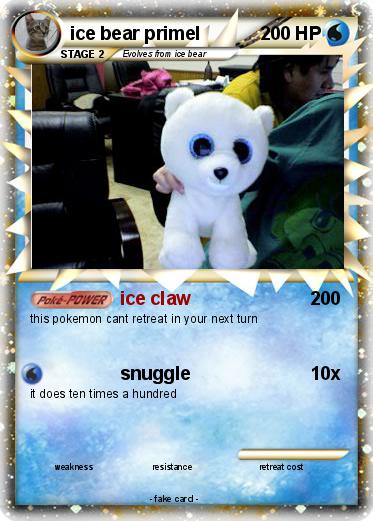 Pokemon ice bear primel