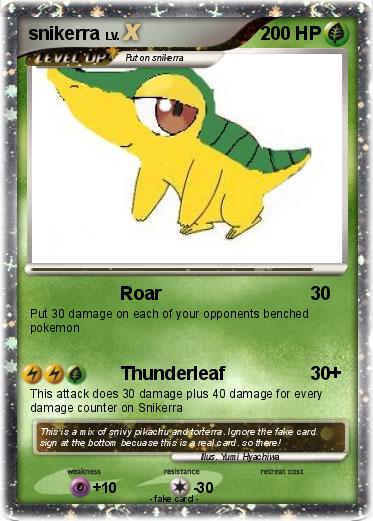 Pokemon snikerra