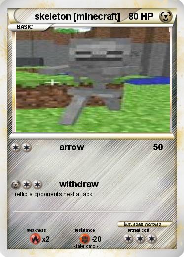 Pokemon skeleton [minecraft]