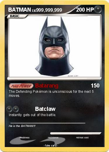 Pokemon BATMAN