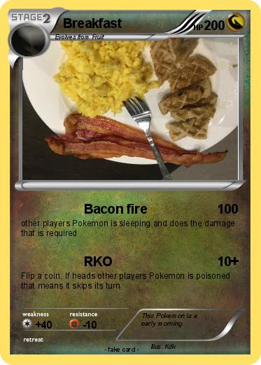 Pokemon Breakfast