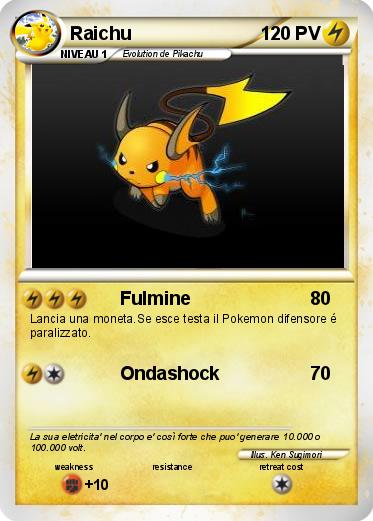 Pokemon Raichu