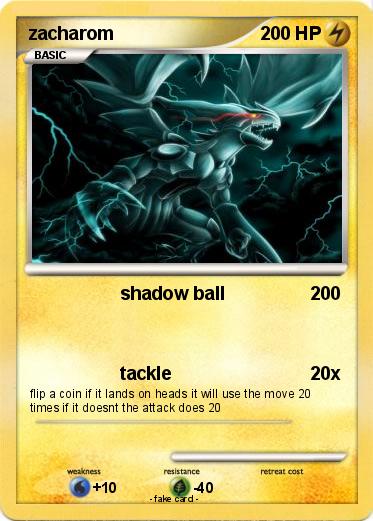 Pokemon zacharom