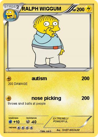 Pokemon RALPH WIGGUM