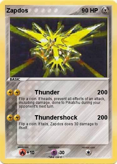 Pokemon Zapdos