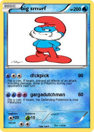 Pokemon big smurf