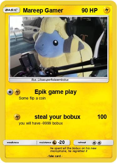 Pokemon Mareep Gamer