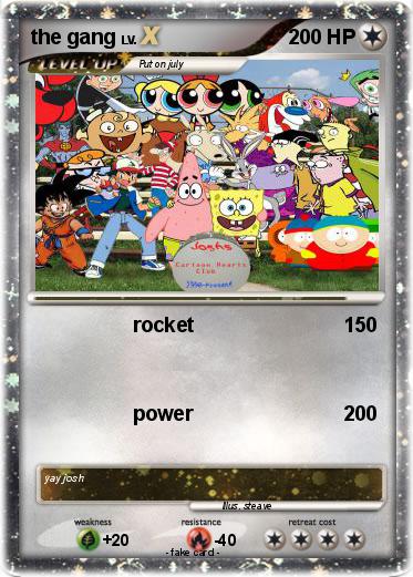 Pokemon the gang