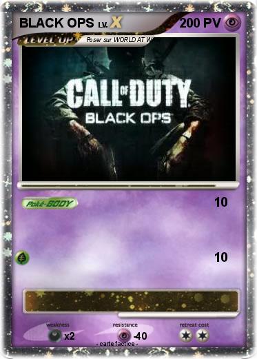 Pokemon BLACK OPS