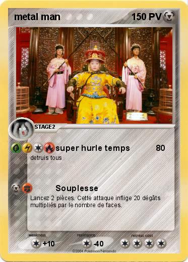 Pokemon metal man