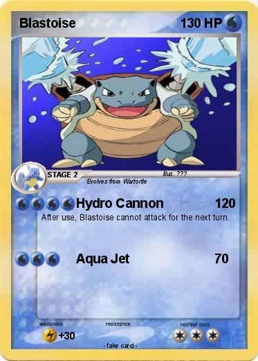 Pokemon Blastoise