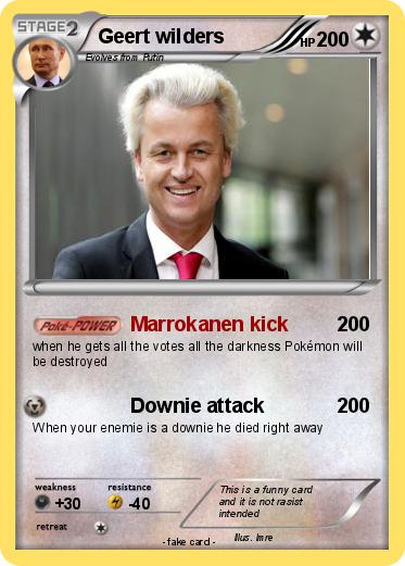 Pokemon Geert wilders