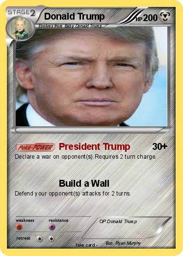 Pokemon Donald Trump