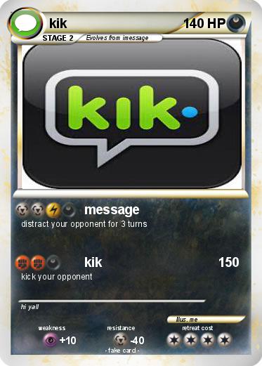 Pokemon kik