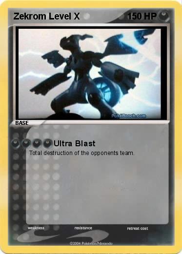 Pokemon Zekrom Level X