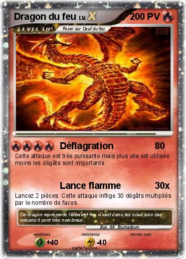 Pokemon Dragon du feu