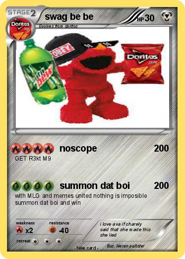 Pokemon swag be be